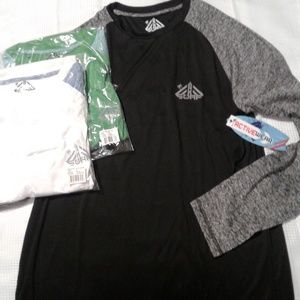 Set of 3 AQUA SURF Shirts size M